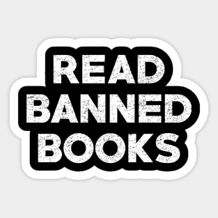 Read Banned Books Sticker